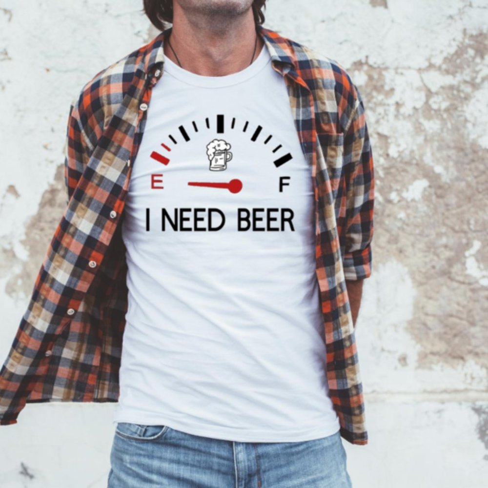 I Need Beer T-Shirt Tee